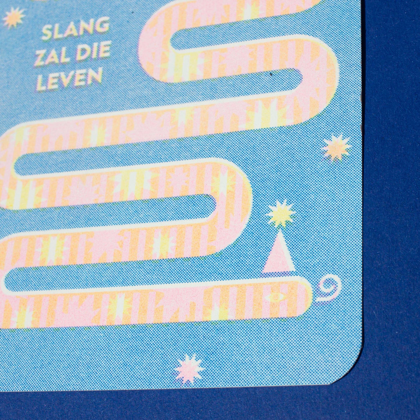 Slang Zal die Leven riso kaart - A3