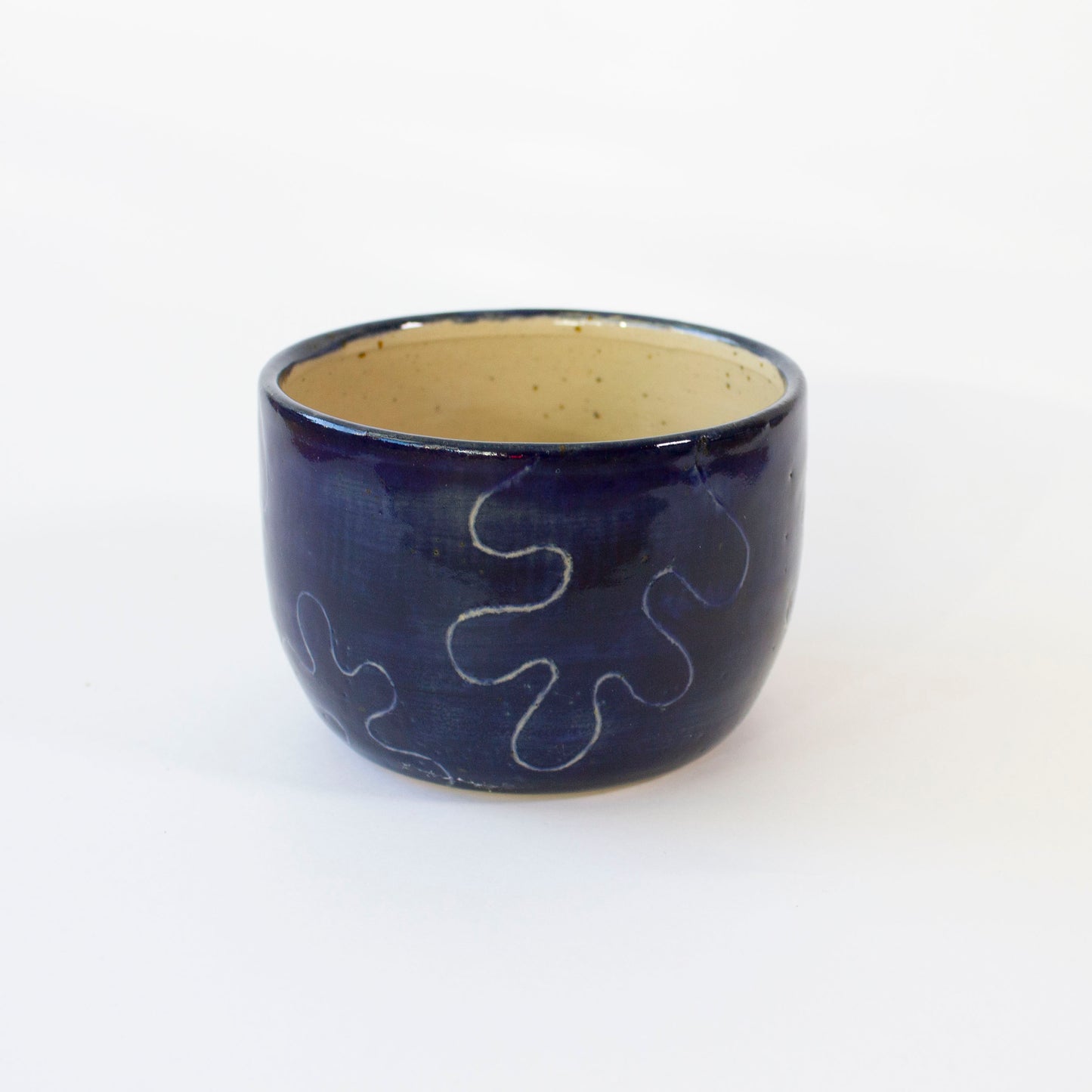 Blue Matisse ceramic cup